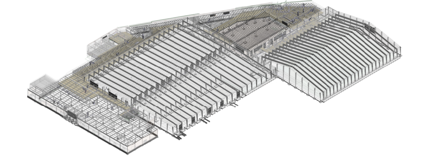 Structural Engineering Screenshots For Spooky Hollow Sports Complex in Hamilton